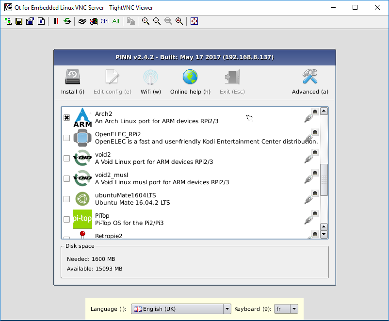 Installer et configurer ArchLinux sur raspberry pi /media/screenshots/screenshot-raspberry-pi-pinn-lite-install.png